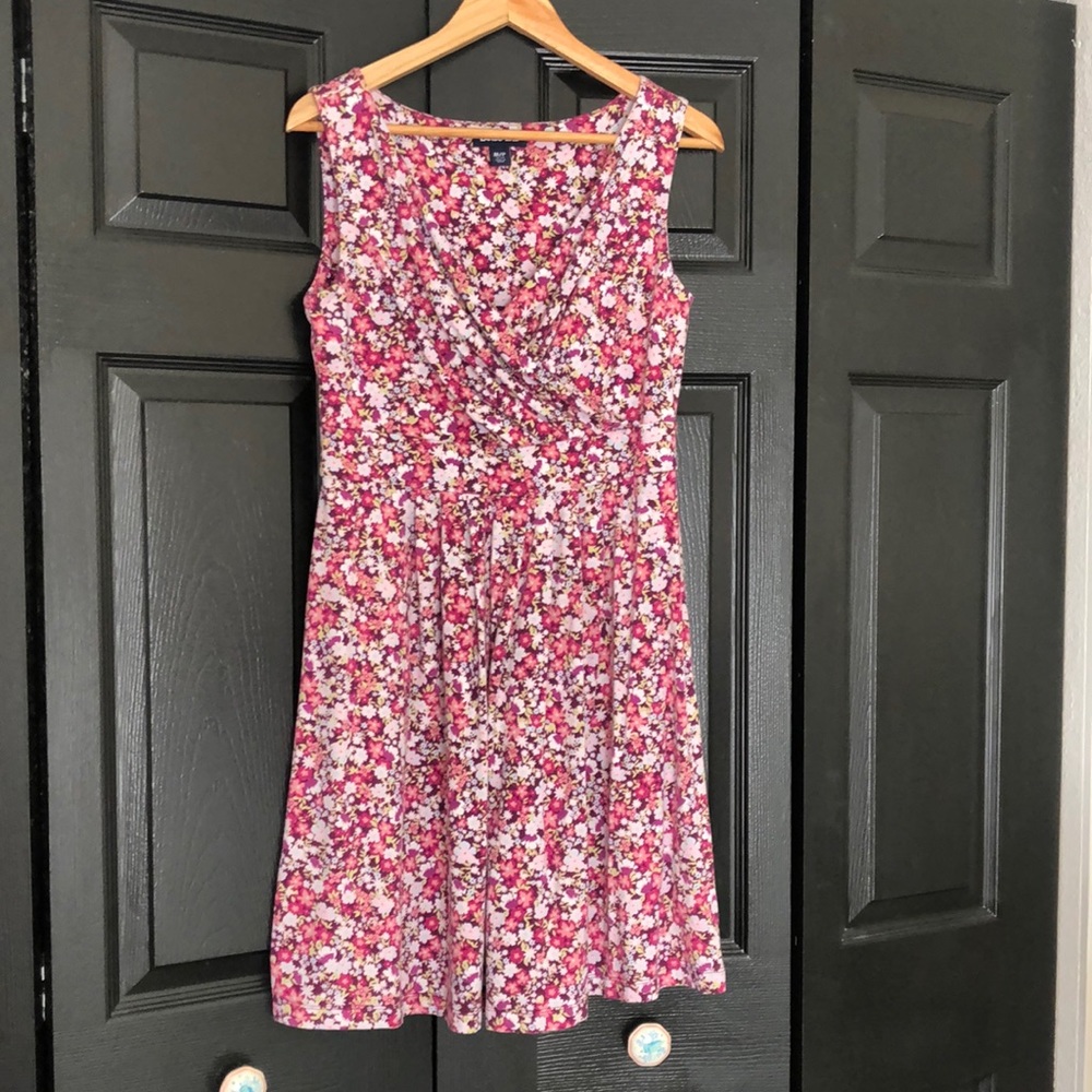 Land’s End Women’s Floral Summer Dress Size MP